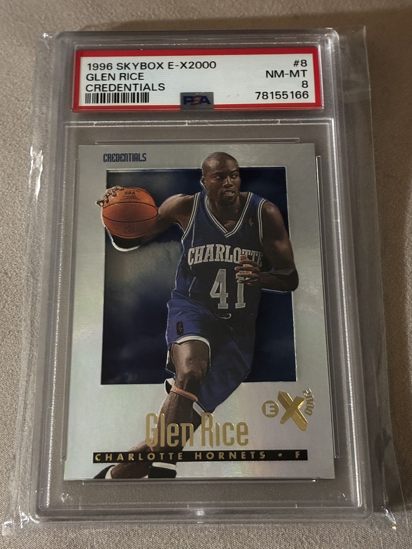 Glenn Rice Basketball Card