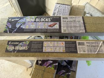 Grodan Rockwool Cubes Hydroponics