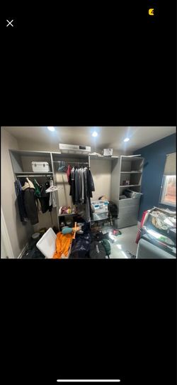 Closet World Custom Closet System – 10.5 ft – Drawers & Shelves