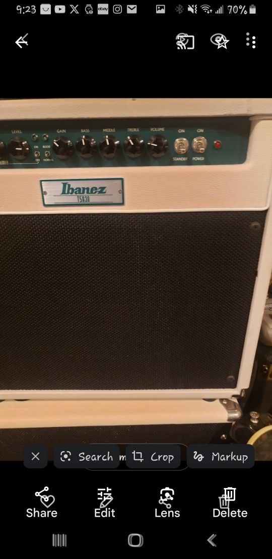 Ibanez Tsa 30 1x12 Combo & Ext Cab