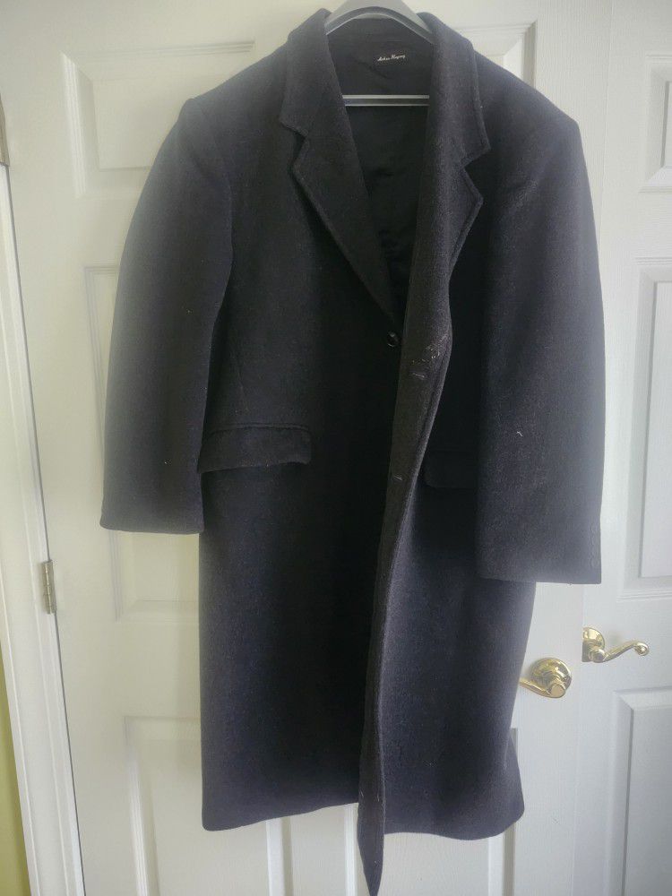 Stafford Men's Wool Dress Coat