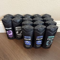16 Pcs NEW AXE body Wash