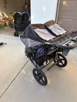Double bob jogging stroller