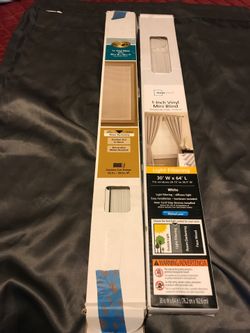 Vinyl blinds