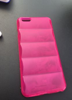 iPhone 6splus fits 6plus all pink case