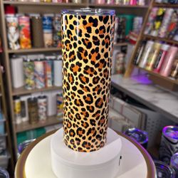 20oz Leopard Tumbler 