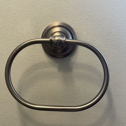 Gold Colored Hand Towel Holder 