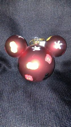 MICKEY MOUSE HEAD ORNAMENT