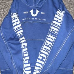 True Religion Hoodie Sz L 