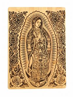 Aztec Virgen Cutting board