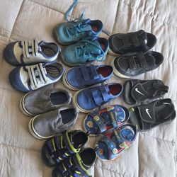 Size 5 To 10 Boys Brand Name Shoe Bundle