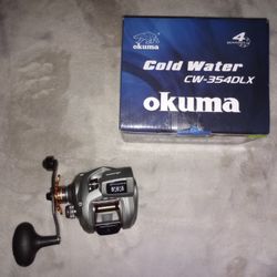 OKUMA COLD WATER CW-354DLX FISHING REEL 🎣