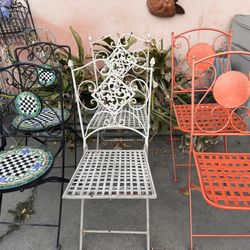 Folding Bistro Chairs 