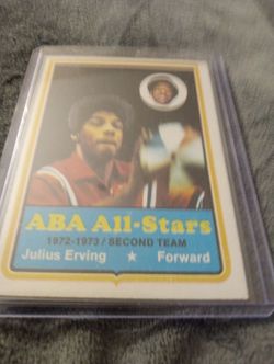 Vintage 1973-74 Julius Erving #240 EX/Mt
