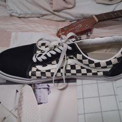 Checkered Vans