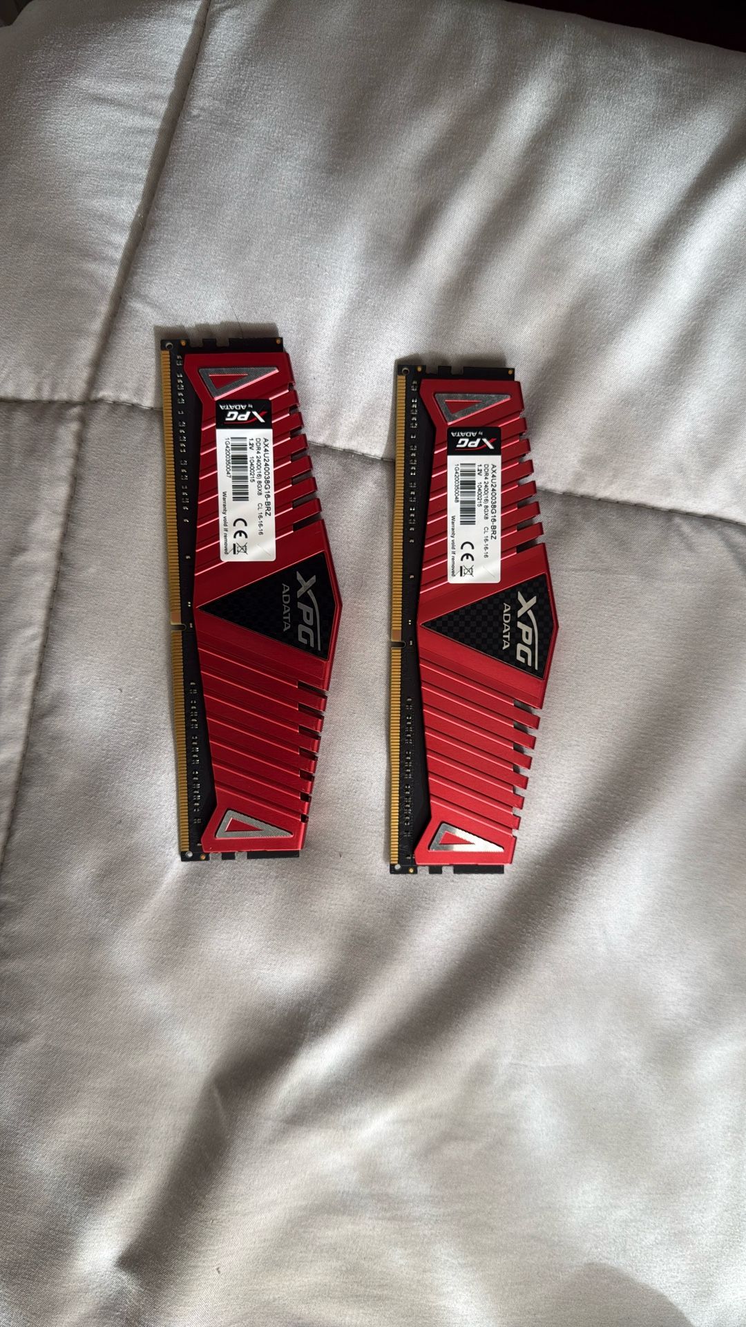 XPG Ram Sticks