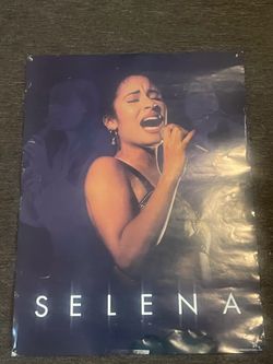 Selena Quintanilla Concert Photo Poster
