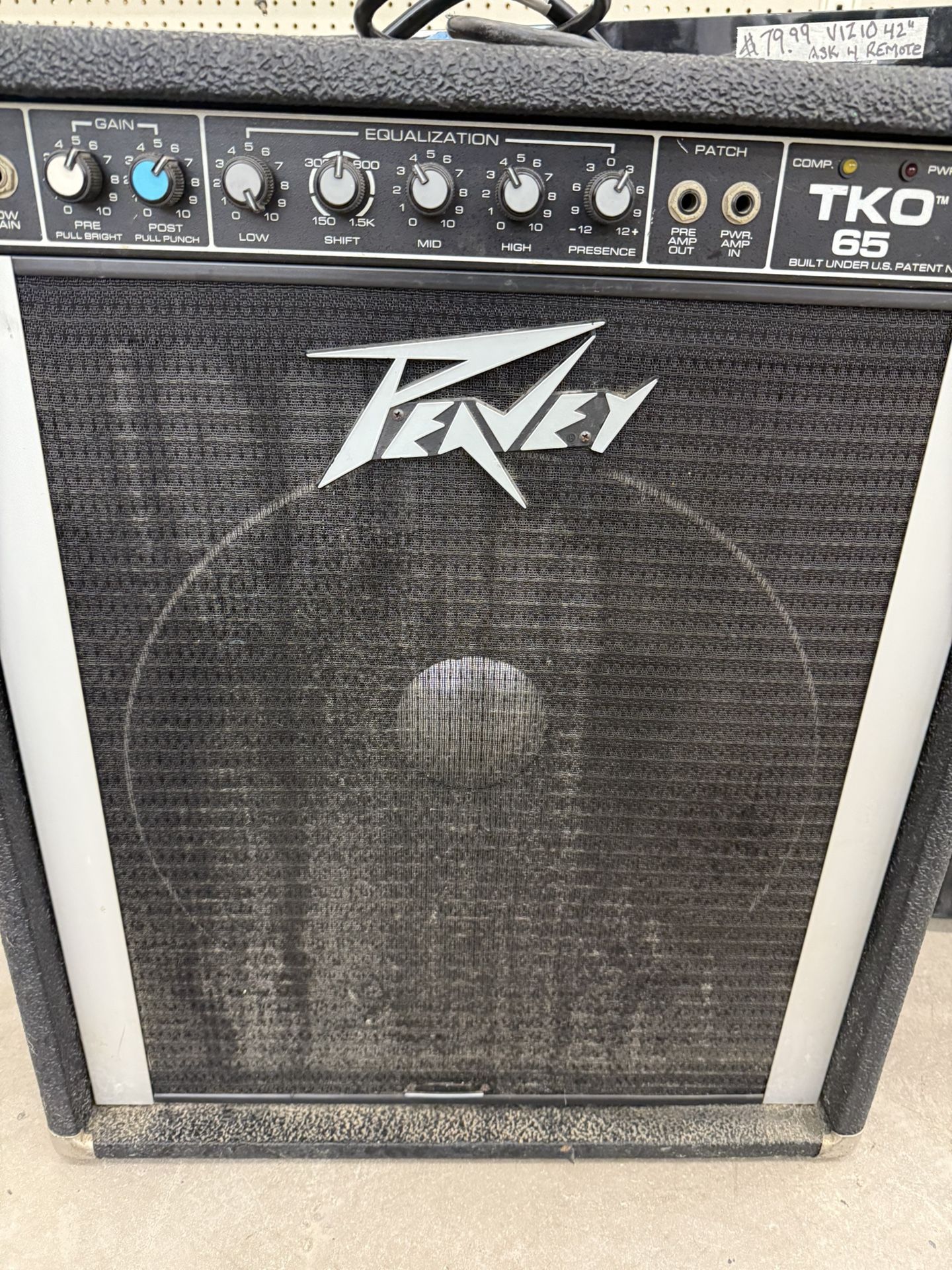 Vintage Peavey TKO 65 Amp 15” Inch Speaker