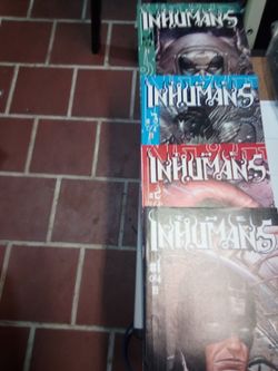 Marvel The Inhumans Comic Book Set Issues 1-4