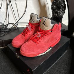 Air Jordan 5 Retro “Red Suede”