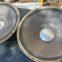 2 x JBL E140 - 8 Metal Cone 15" Woofer .. Both for 