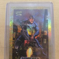 Marvel Punisher Gold Holofoil #6