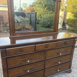 Dresser and Bed Frame 