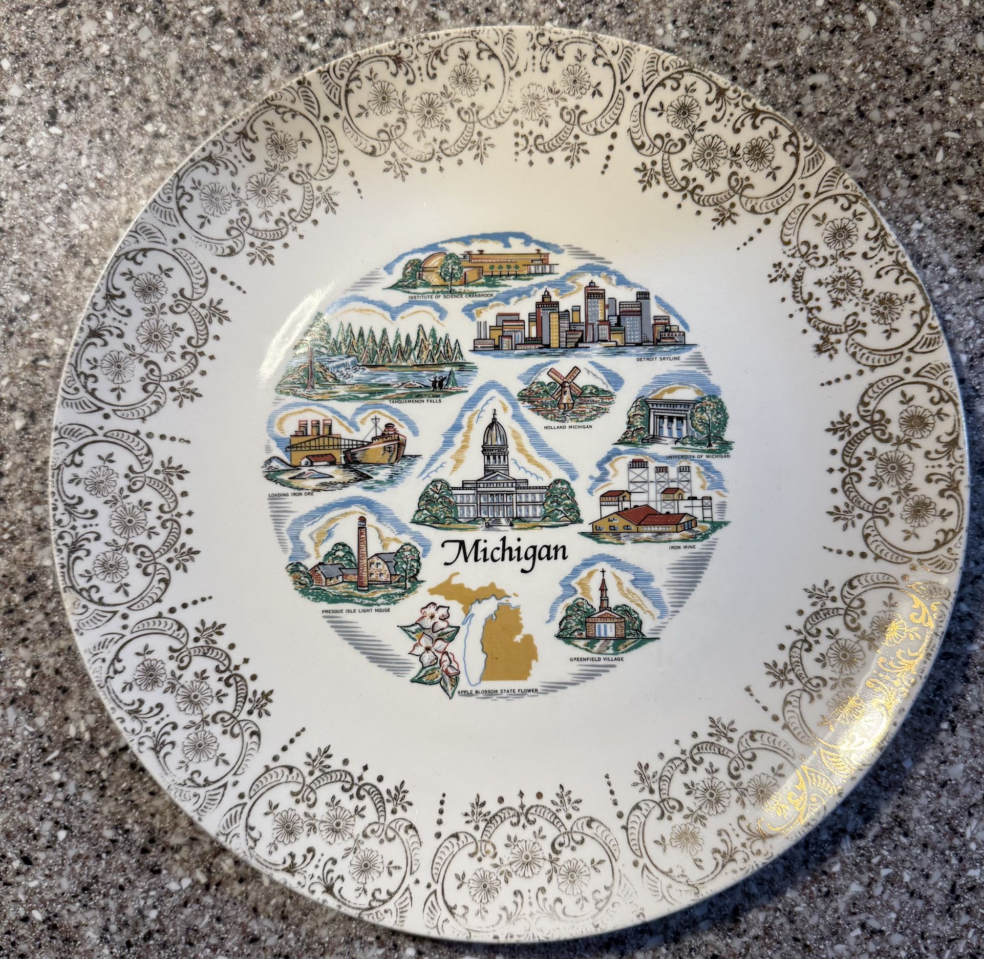 Vintage State Plates