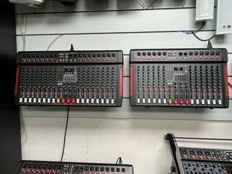 16-Channel Audio Mixer with USB and Effects