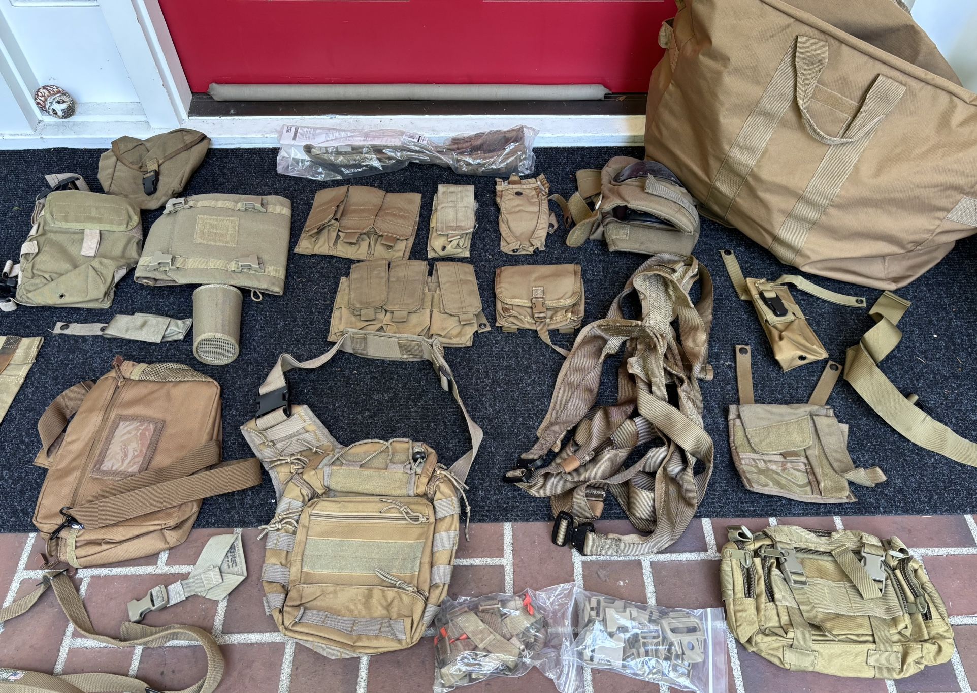 Military Surplus Flat Dark Earth FDE Pouches Accessories