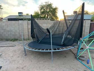 Free trampoline for repair or scrap