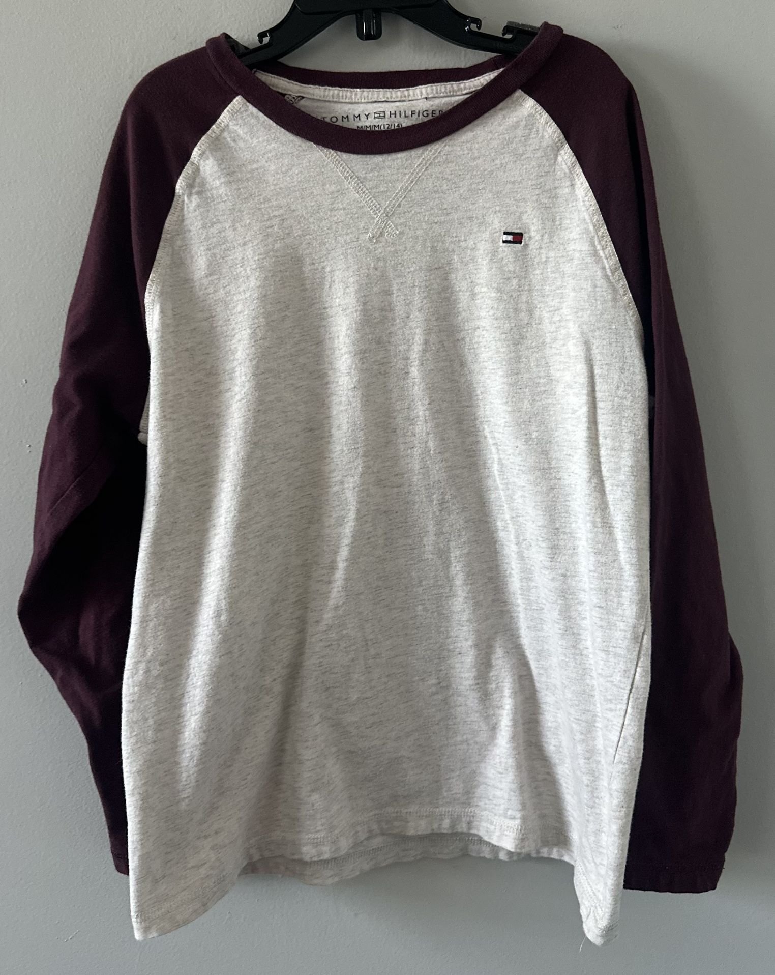 Tommy Hilfiger Boys' Long Sleeve Shirt Size 12-14