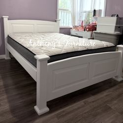 New Queen Bed With Mattress