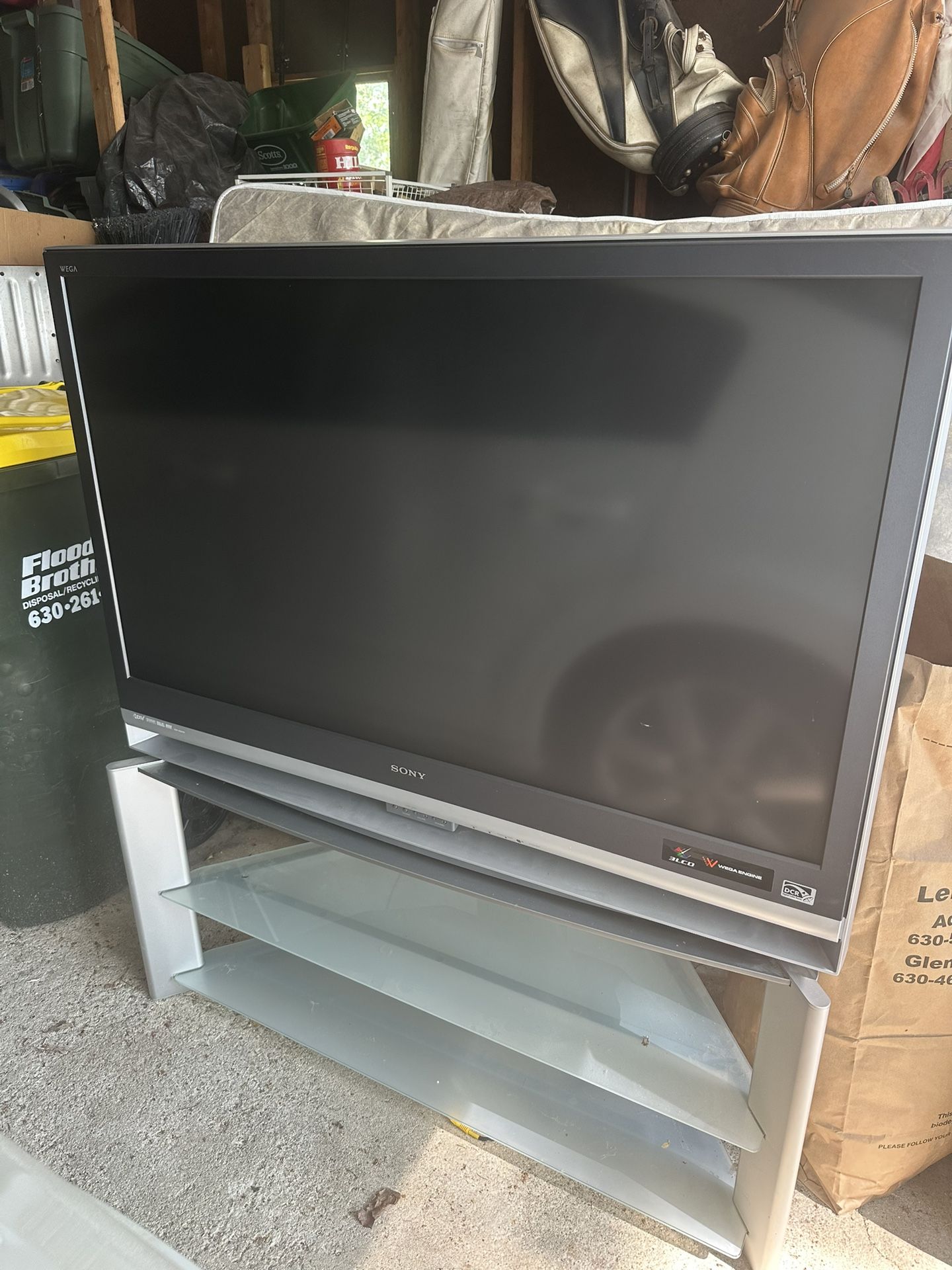 52” Sony Hi Def TV With Stand