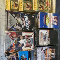 Hockey Factory Sealed Boxes Lot