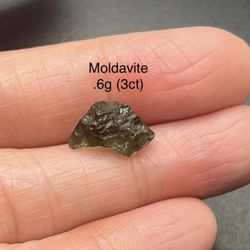 Genuine Moldavite  AUTHENTIC/GENUINE from Czech Republic