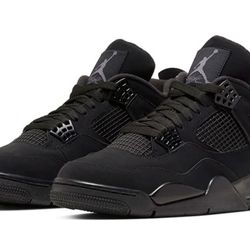 Air Jordan 4 Retro “Black Cat” 2025 – DS / Brand New – Size 10