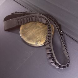 Black Hawk Shotgun Bandolier Holds 50 12ga Shells, Black Nylon Made In USA