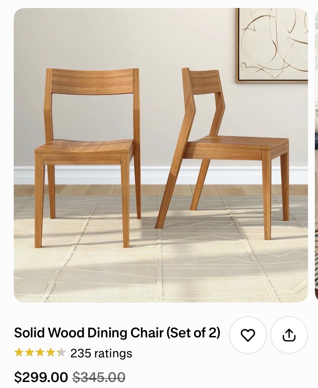 Brand new chairs