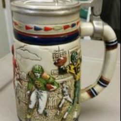 Vintage Football Stein 