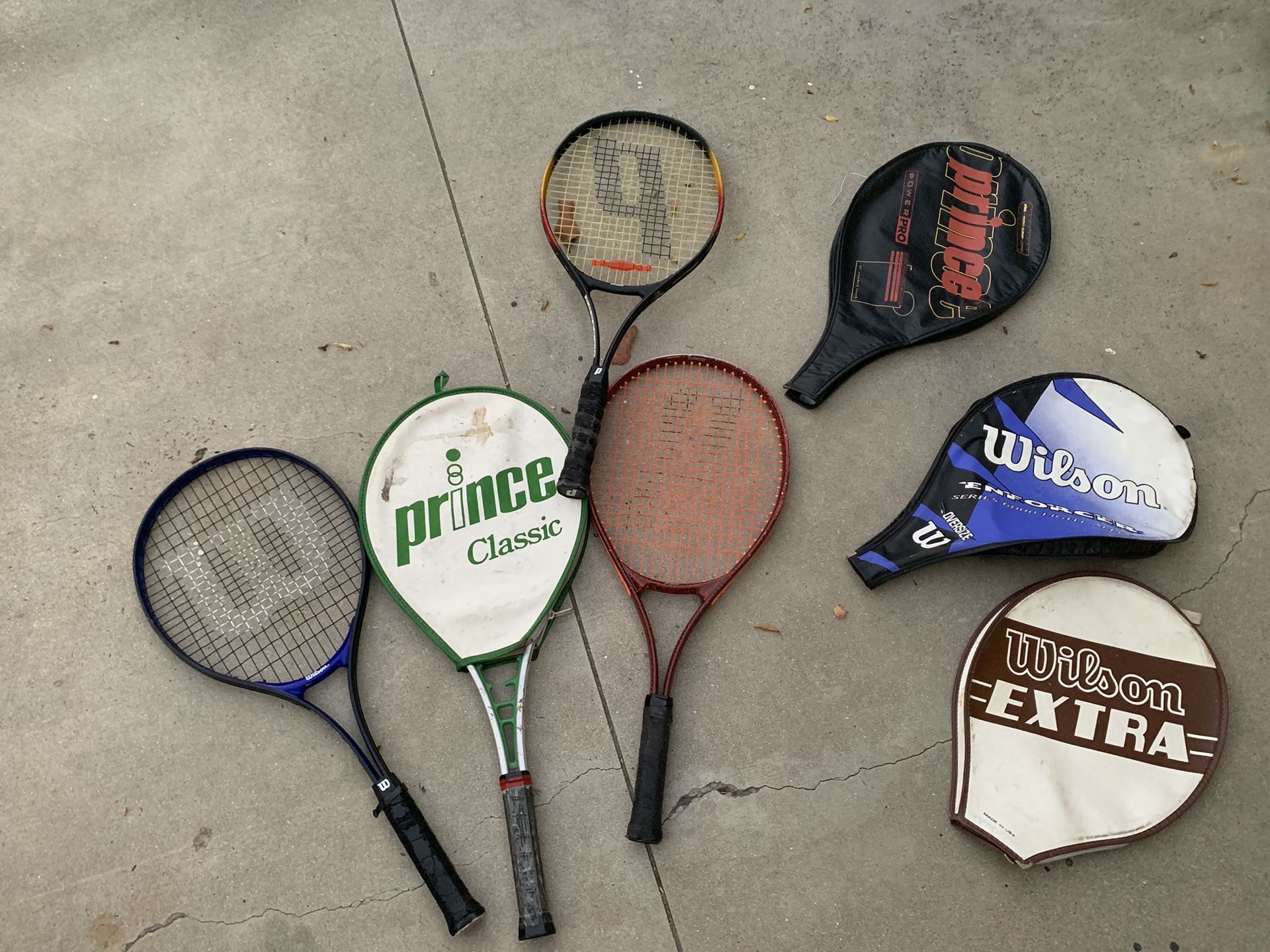 Tennis rackets