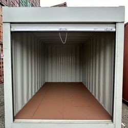 10FT STORAGE CONTAINER w/ ROLL-UP DOOR – CLEAN & READY