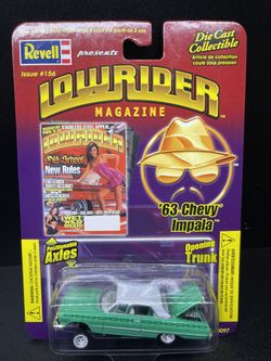 63 Chevy Impala Vintage LowRider Magazine Revell 