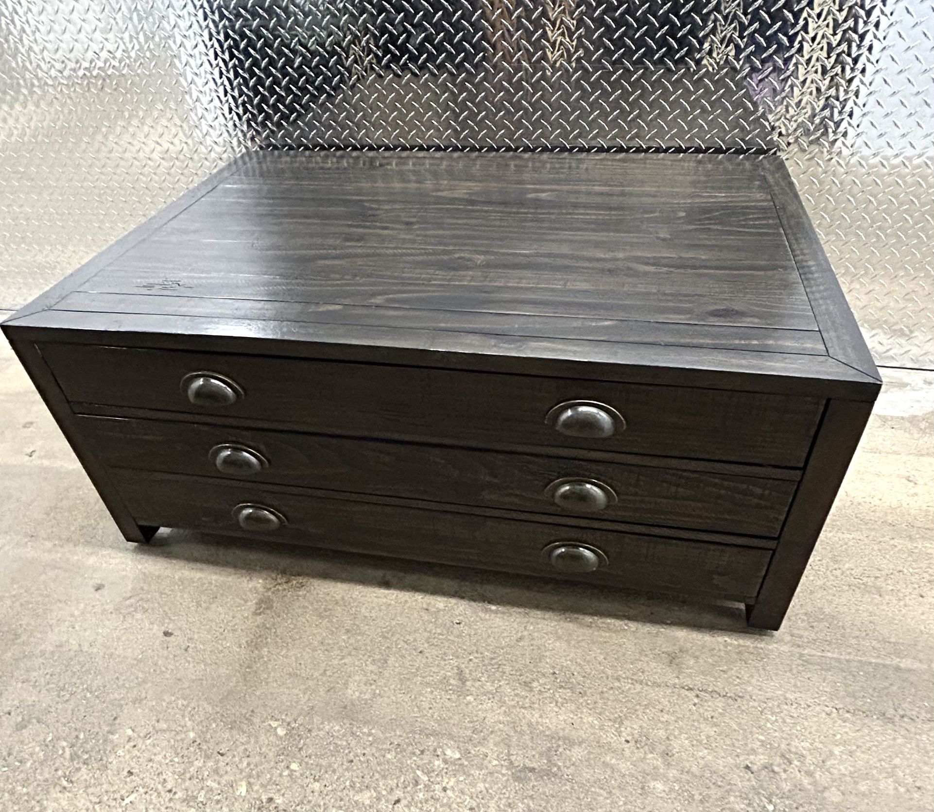 Restoration Hardware Printmaker’s Coffee Table