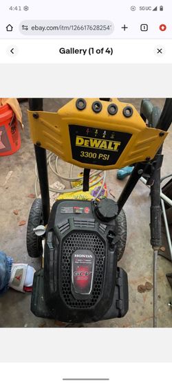 DeWalt Gas Pressure Washer