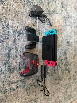 Nintendo Switch Console Bundle with Extra Controller