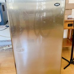 Mini Refrigerator With A Freezer