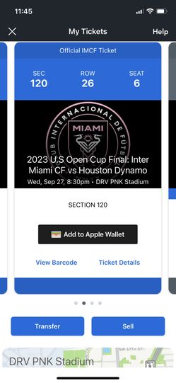 Inter Miami Final Against Houston!