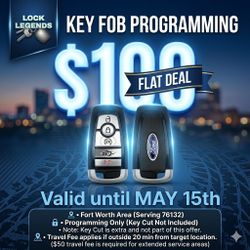 Key programming deal