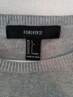 Women's gray sweater